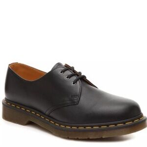 Doc Martens Classic Black Blokecore Grunge Punk Preppy Oxford Shoes in Size 7